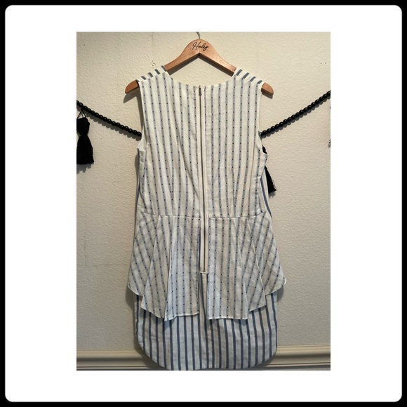 BCBGMAXAZRIA Yousra Sleeveless Peplum Dress - Picture 3 of 5